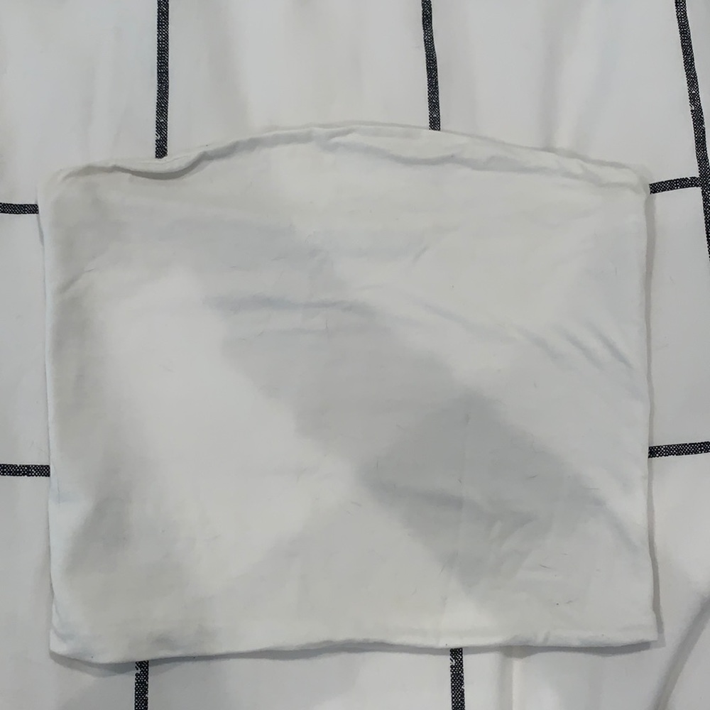 White Brandy Melville Tube Top